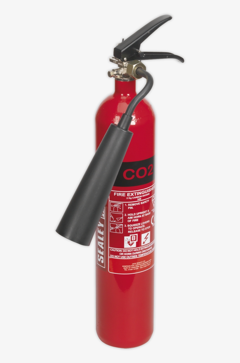 Details About Scde02 Sealey 2kg Carbon Dioxide Fire - Cylinder, transparent png download