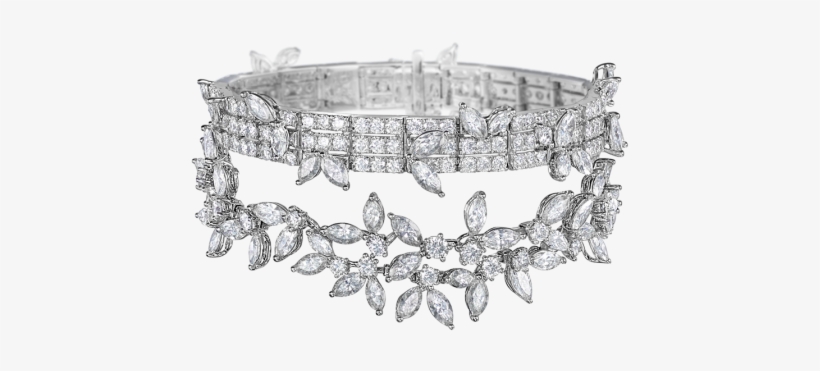 Marquise Diamond Bracelet - Bracelet, transparent png download