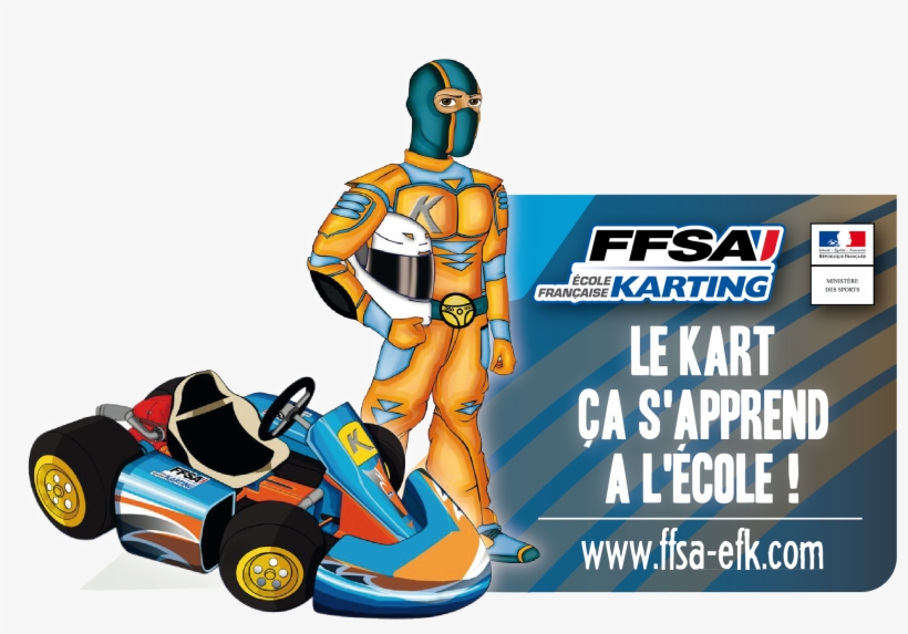 Ecole Francaise De Karting - Ffsa, transparent png download