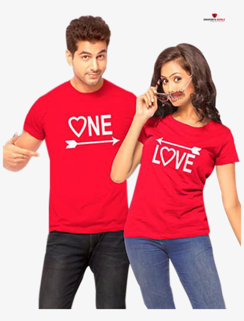 More Views - Couple T Shirts, transparent png download