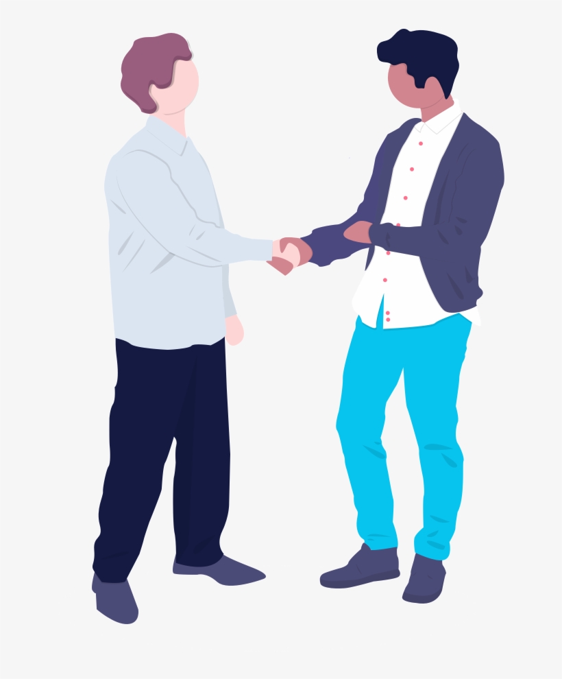 Illustration Recrutement - Holding Hands, transparent png download