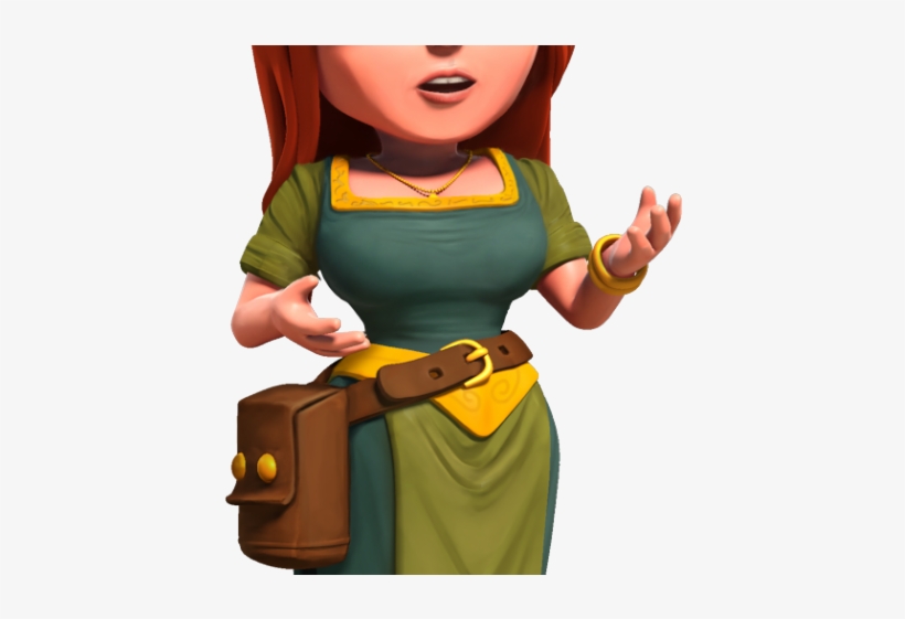 Clash Of Clans Clipart Character - Clash Of Clans Women Troops, transparent png download