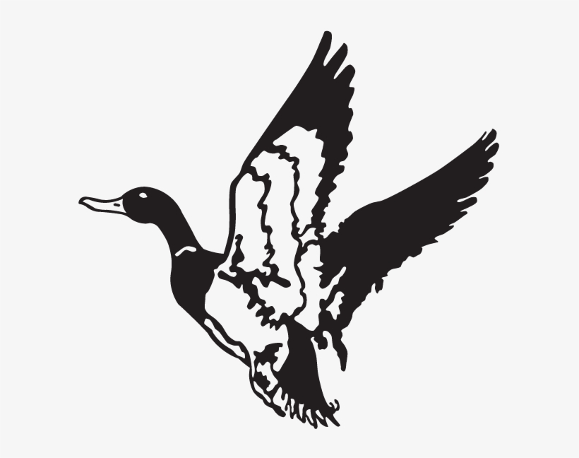 Duck Hunt Duck Png - Clip Art Duck Flying, transparent png download