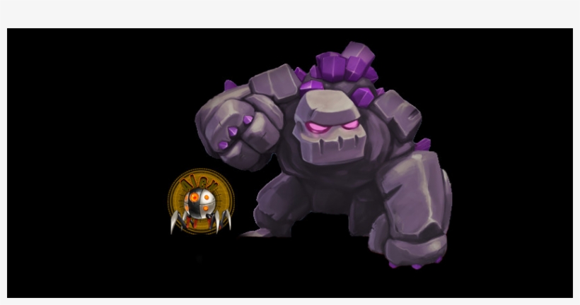 Clash Of Clans Transparent Pngs - Clash Of Clans Golem Coloring Page, transparent png download