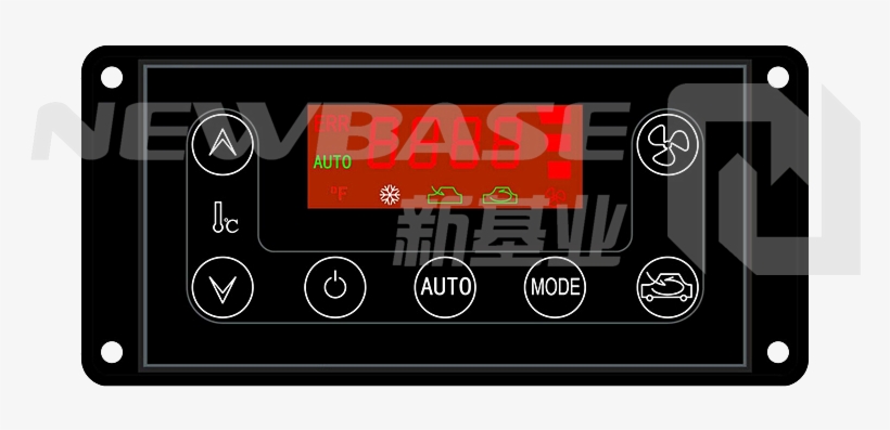 Bus Cooling Control Panel - Controlador De Aire Acondicionado De Bus, transparent png download