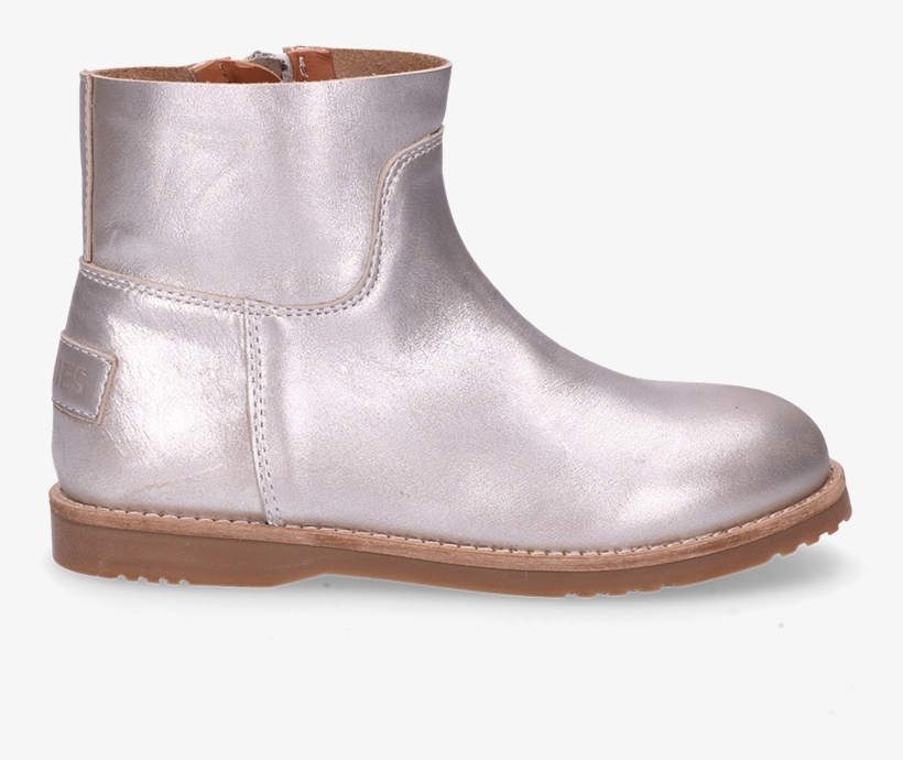 Kids Ankle Boot Leather 36 Till 39 Silver - Work Boots, transparent png download