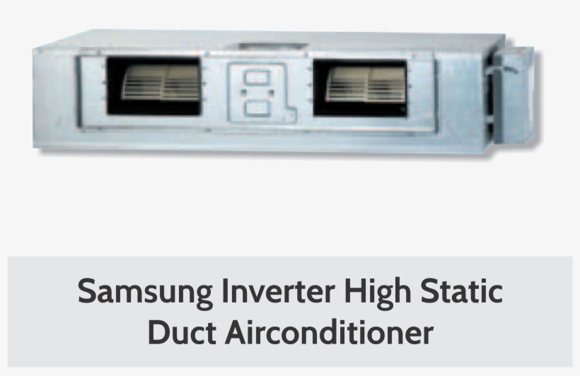 Samsung Inverter High Static With Af9000 Samsung - Inverter Ducted Split System, transparent png download