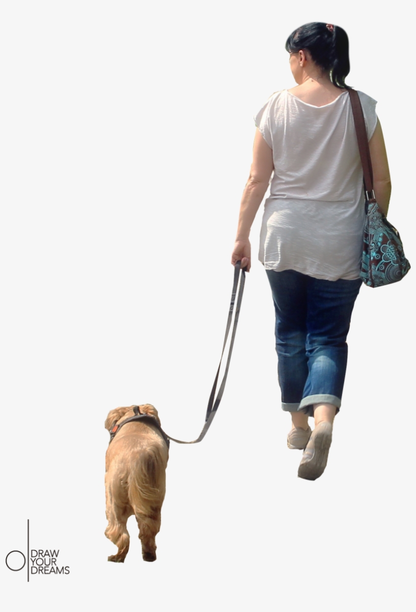 2010 Drawyourdreams - Dog Walking, transparent png download