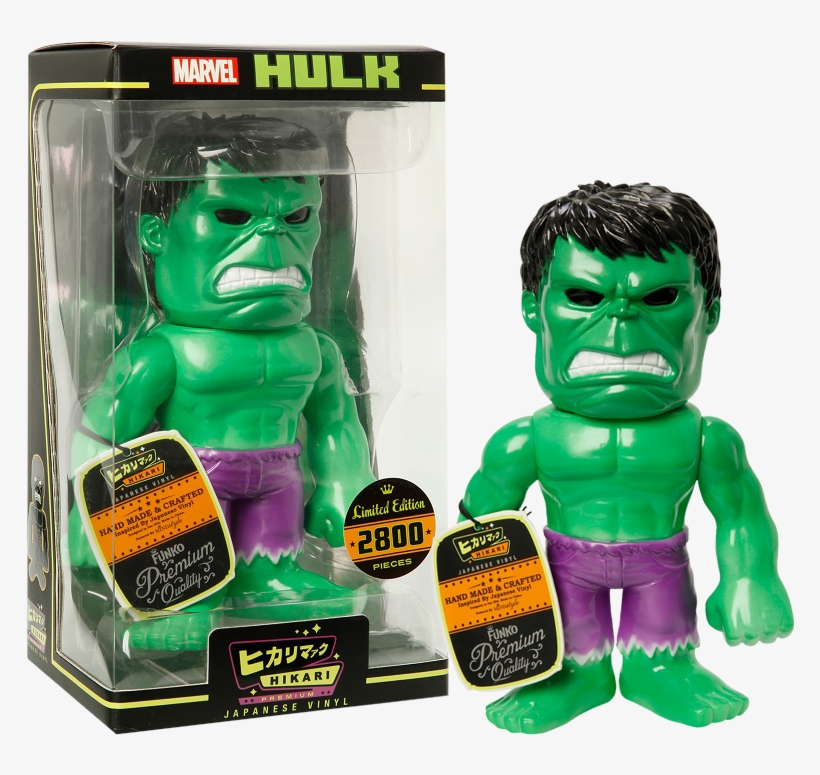 Hikari Hulk Japanese Vinyl Figure - Action Figure, transparent png download
