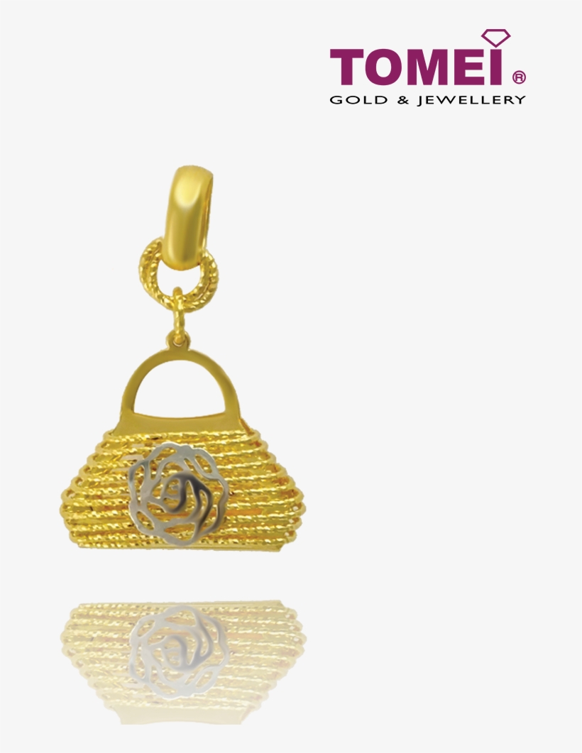 Tomei Yellow Gold 916 Pendant (ip 1/8238gb/pe 2c) - Tomei Jewellery, transparent png download