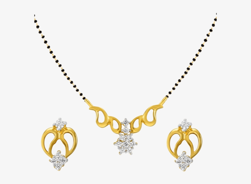 Mahi Daily Wear Fashion Mangalsutra Set Of Brass Alloy - Necklace, transparent png download
