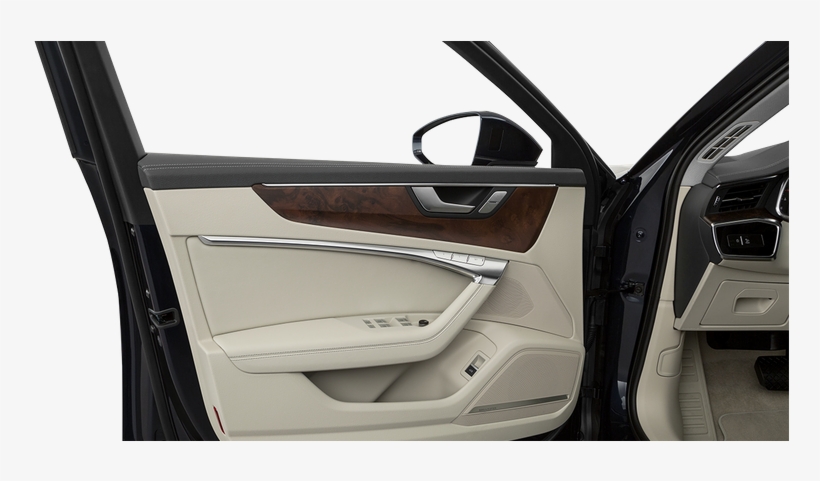 Inside Of Driver's Side Open Door, Window Open - Audi A6, transparent png download