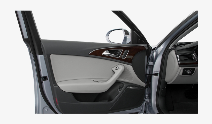 Inside Of Driver's Side Open Door, Window Open - Audi A6, transparent png download
