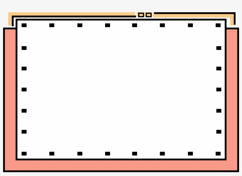 Frontière Memphis De Dessin Animé Commerce Électronique - Display Device, transparent png download