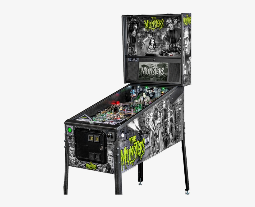 The Munsters Premium Pinball - Munsters Pinball Machine, transparent png download