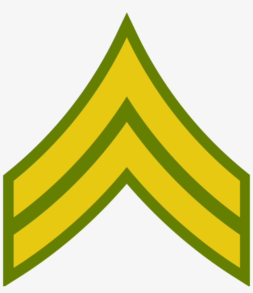Haiti Army Or - Sergeant Stripes Png, transparent png download