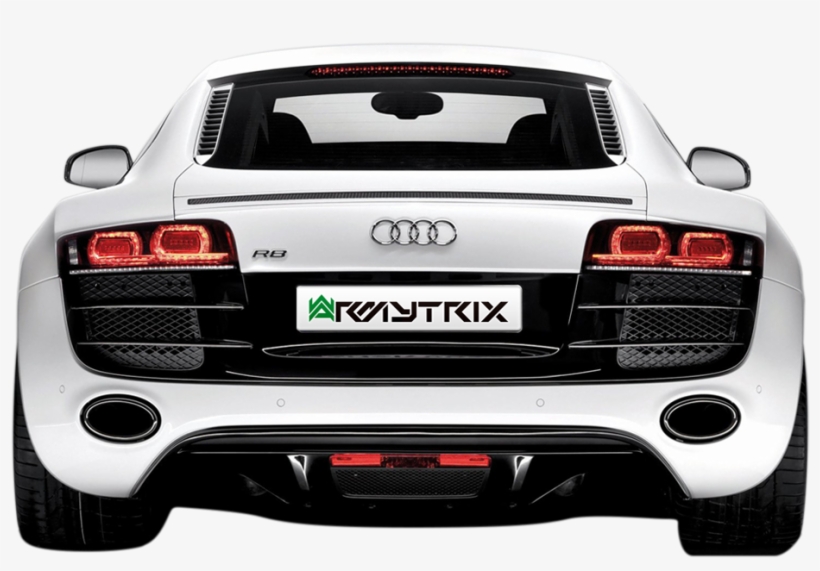 Audi R8 V10 Mki - 2010 Audi R8 Rear, transparent png download