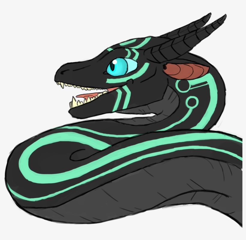 Alien Clipart Snake - Illustration, transparent png download