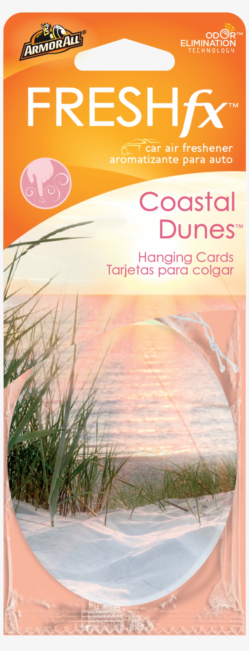 Armor All® Freshfx™ Car Air Freshener Hanging Card - Sand, transparent png download