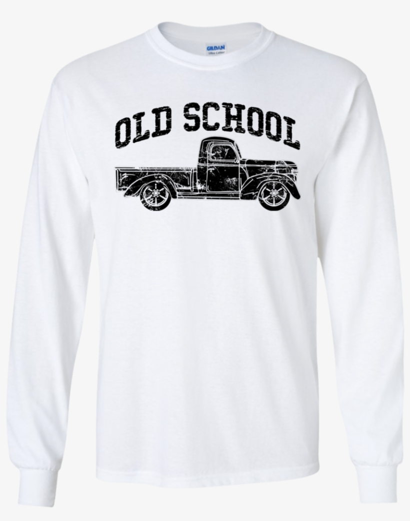 Old School Vintage Distressed Antique Truck Long Sleeve - Stranger Things Long Sleeve, transparent png download