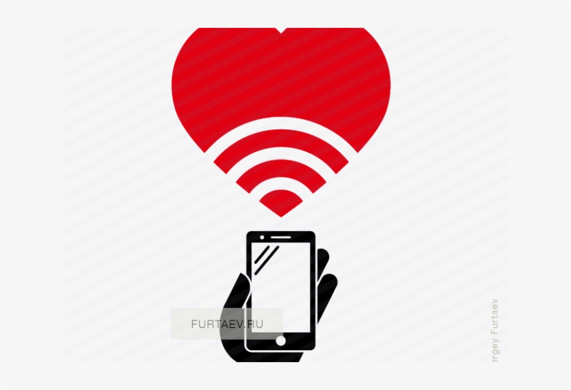Heart Icons Wifi - Love, transparent png download