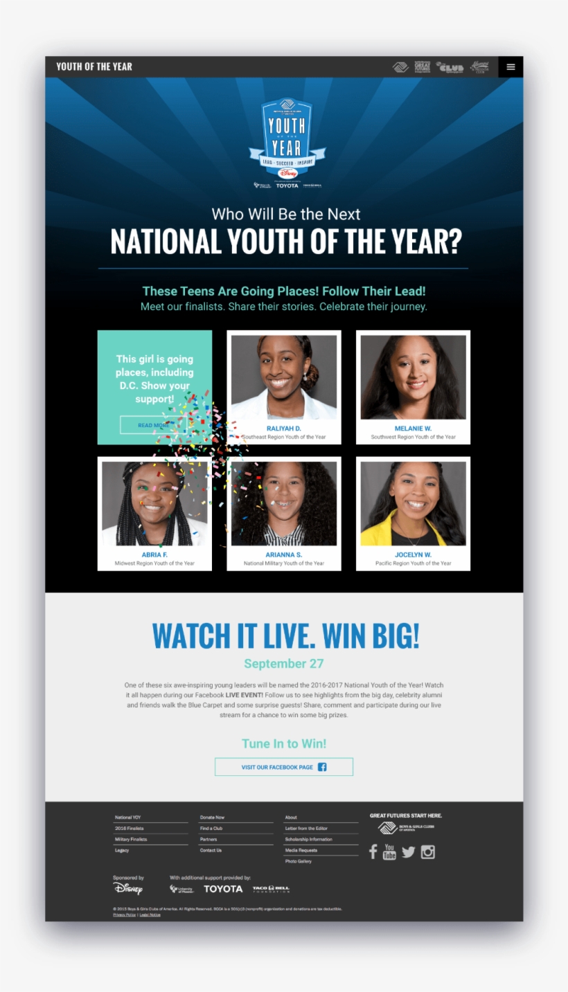 Boys & Girls Club Of America - Online Advertising, transparent png download