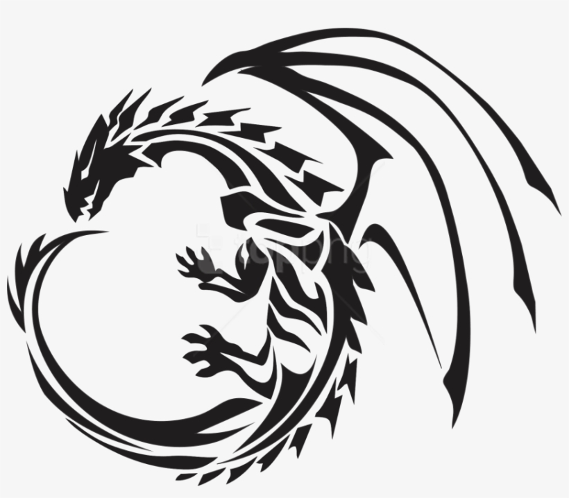 Free Png Download Dragon Clipart Png Photo Png Images - Dragon Logo Transparent Background, transparent png download