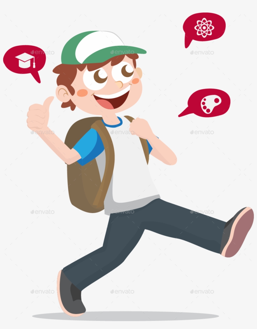 School Boy School Boy School Boy1 - School Boy Art Png, transparent png download