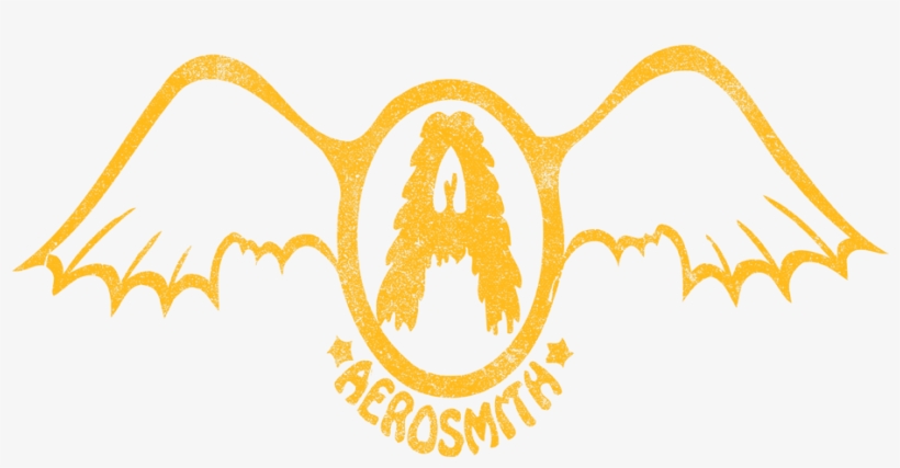 Aerosmith Retro Logo Baby Bodysuit - Aerosmith Wings, transparent png download
