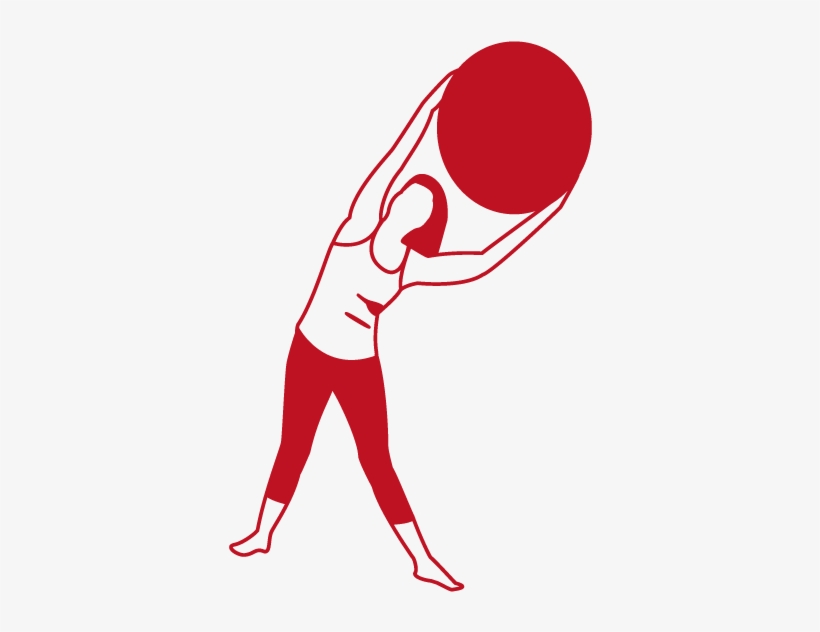 Aerobic Icon Pic 96 X 96 - Illustration, transparent png download