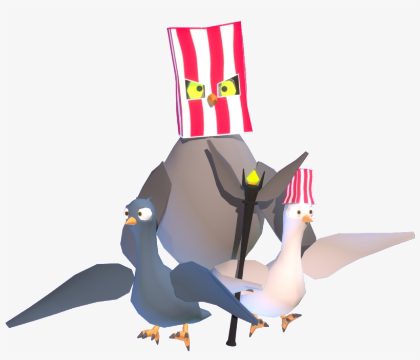 15-pigeonsattack Pigeons - Flightless Bird, transparent png download