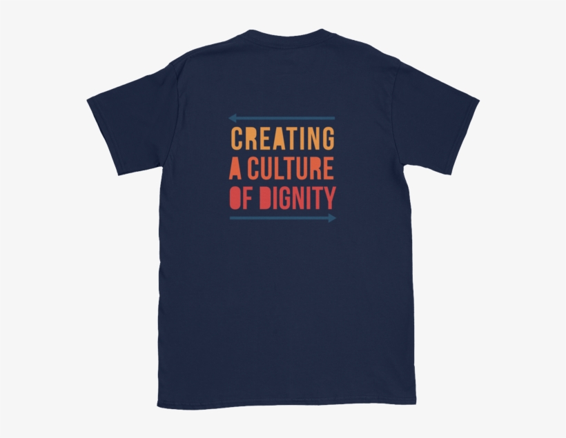 Cultures Of Dignity Red Logo Short Sleeve Unisex T - Active Shirt, transparent png download