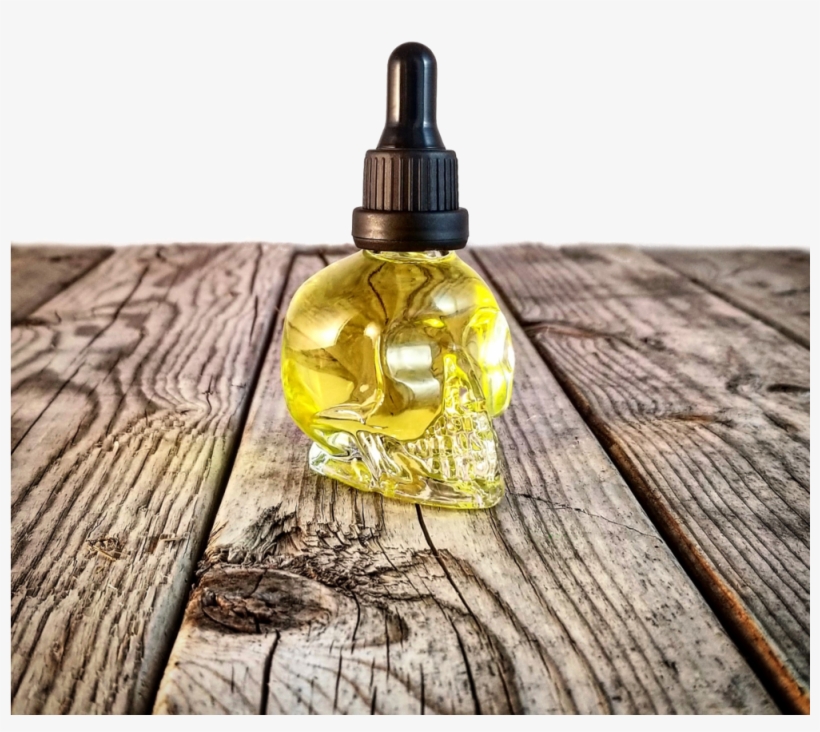 Burnt Whiskey Beard Co - Huile Barbe Skull, transparent png download