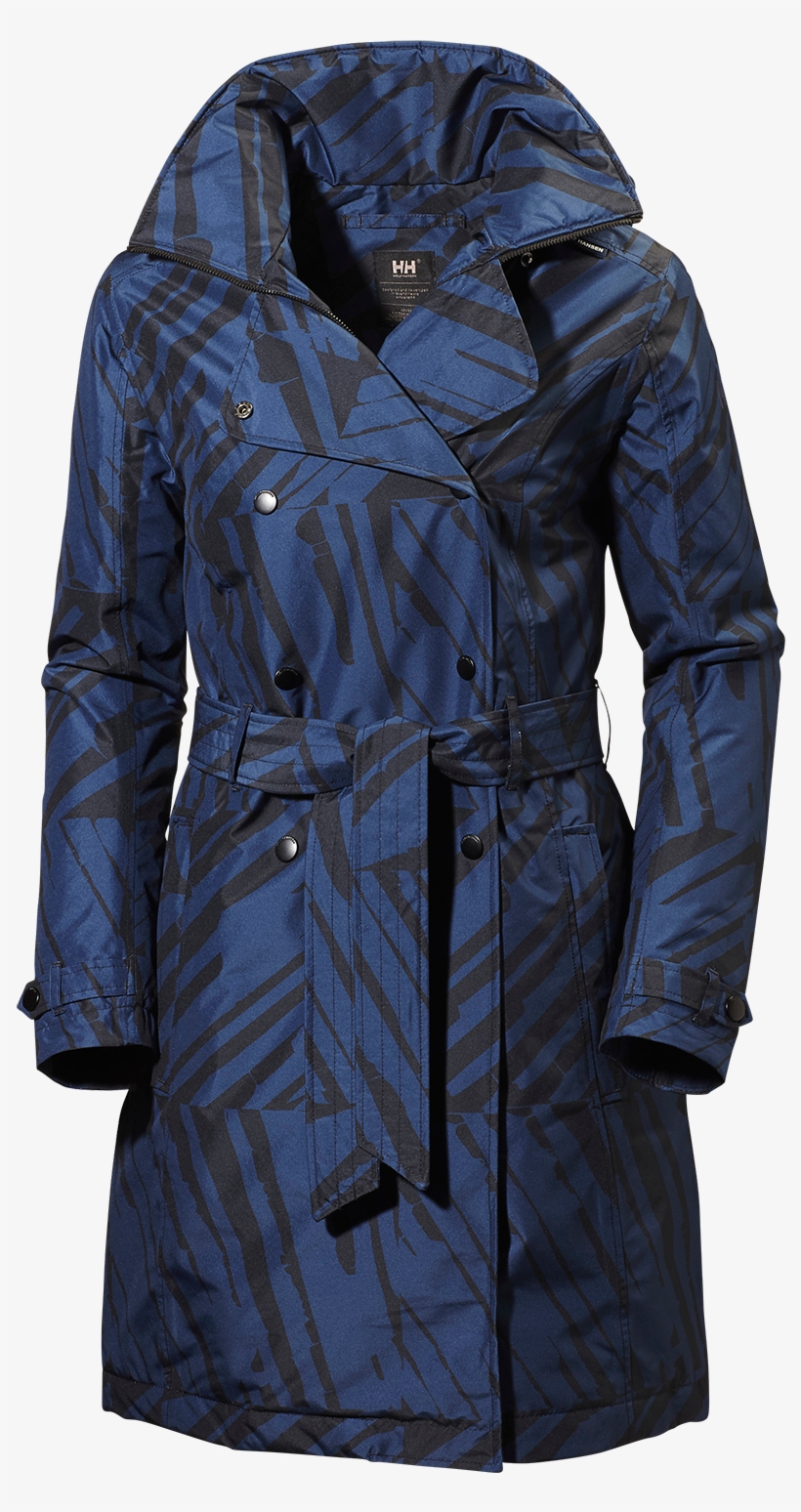 Click - Helly Hansen Welsey Insulated Trench Women's Black, transparent png download