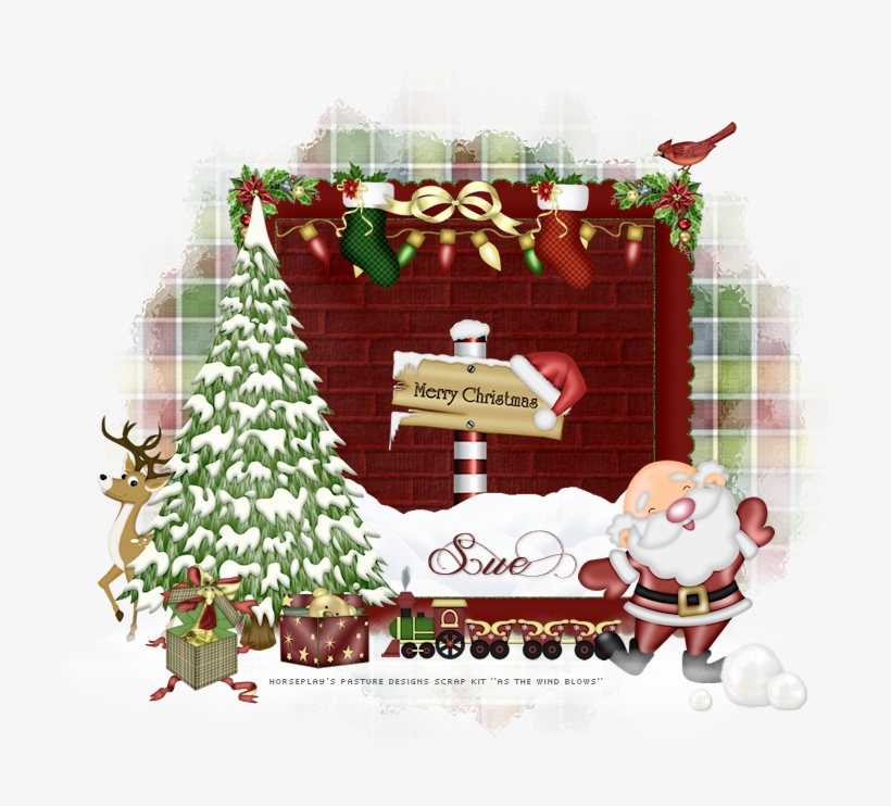Photo Merrychristmas - Christmas Tree, transparent png download