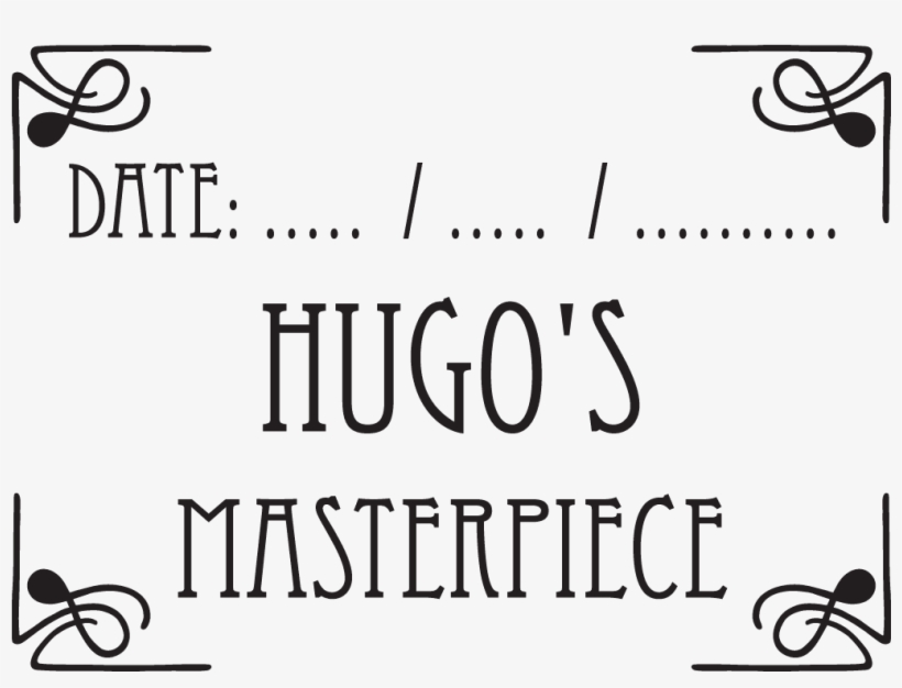 Masterpiece Stamp With Border - Calligraphy, transparent png download