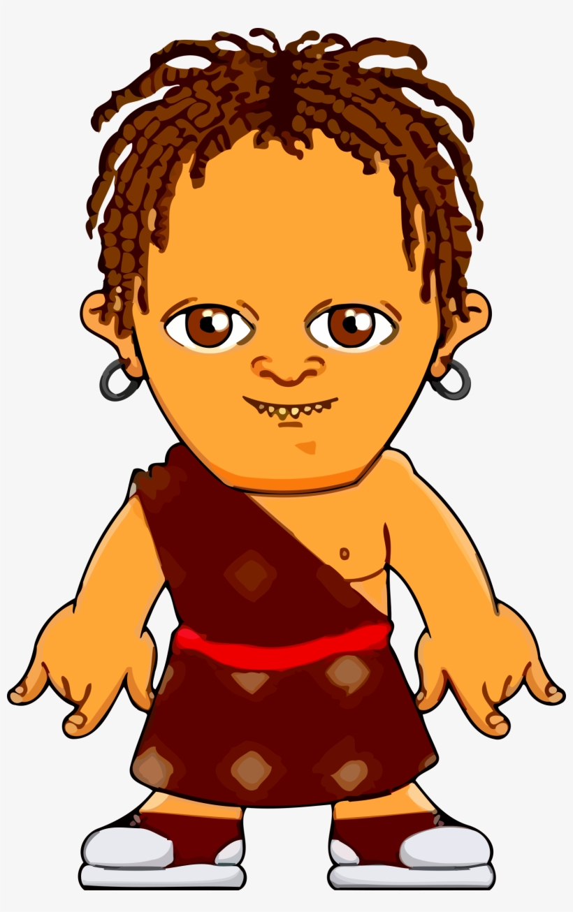 Big Image - Roman Man Cartoon, transparent png download