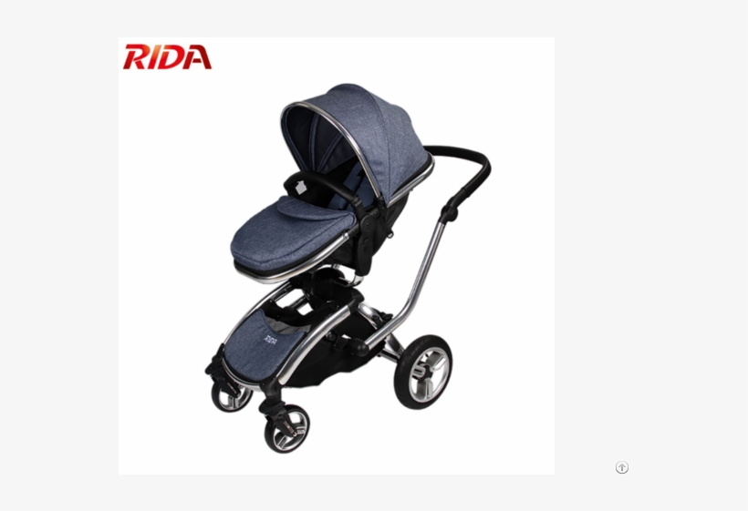 Multifunction Pushchair High Landscape Foldable Baby - Baby Carriage, transparent png download