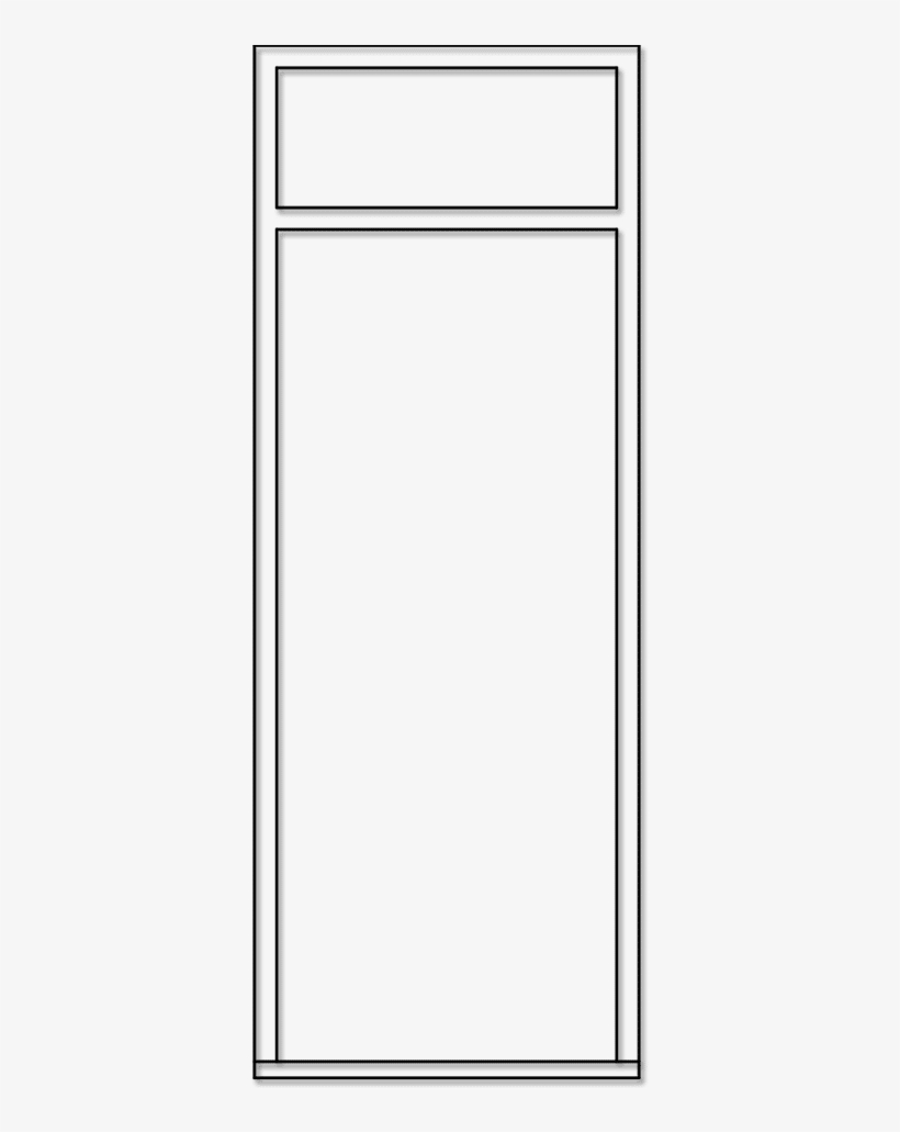 Door Frame With Overhead - Home Door, transparent png download