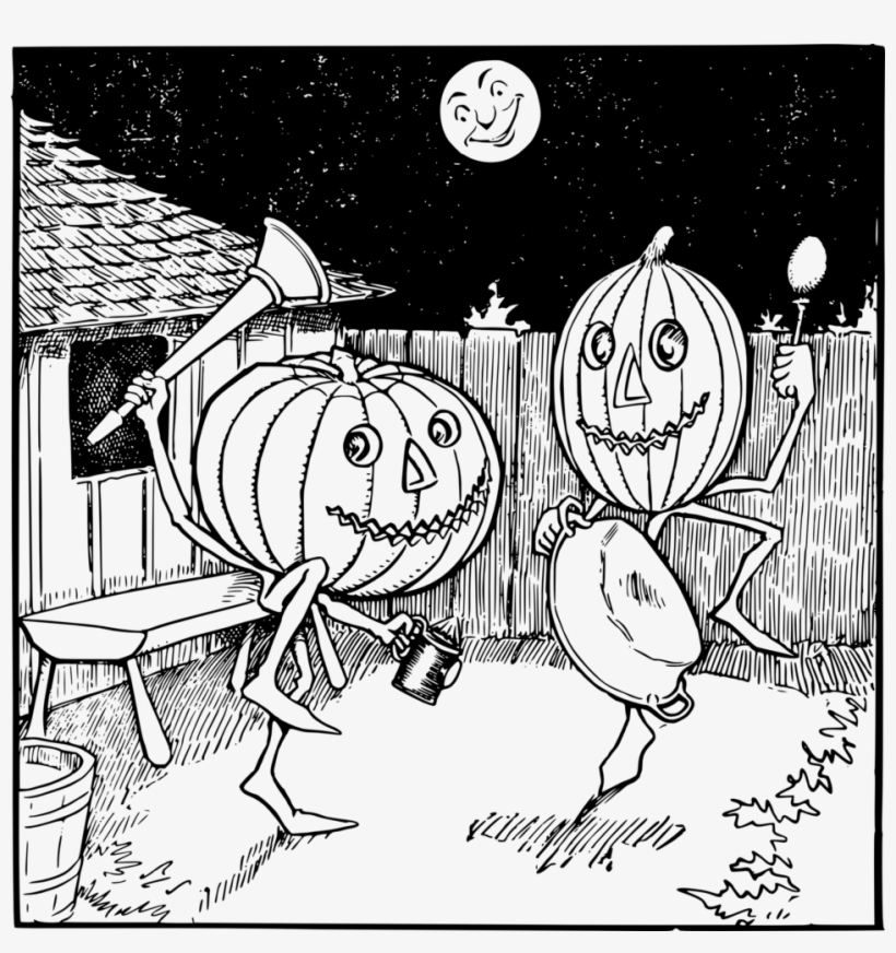 Dancing Jack O Lanterns - Jack O Lanterns Dancing, transparent png download