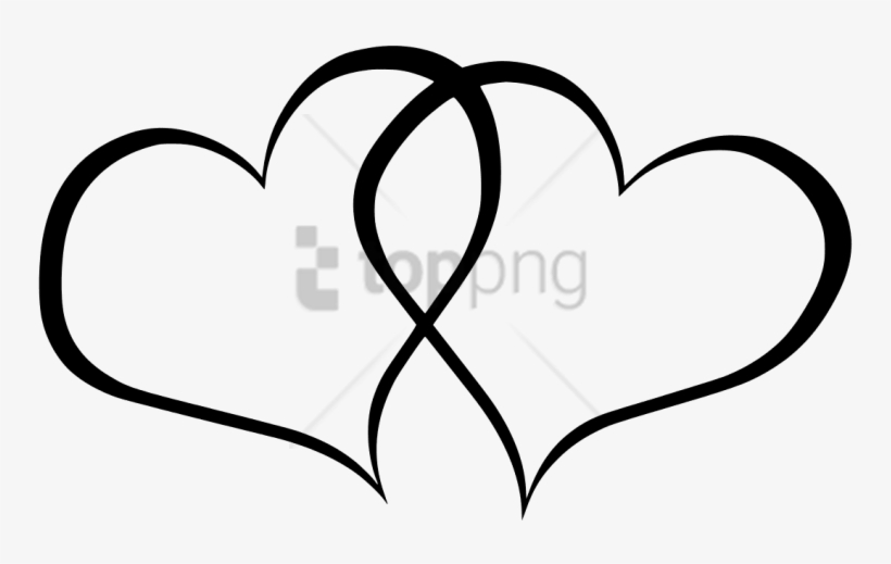 Free Png Download Heart Outline Couple Png Images Background - We Do Wedding Clipart, transparent png download
