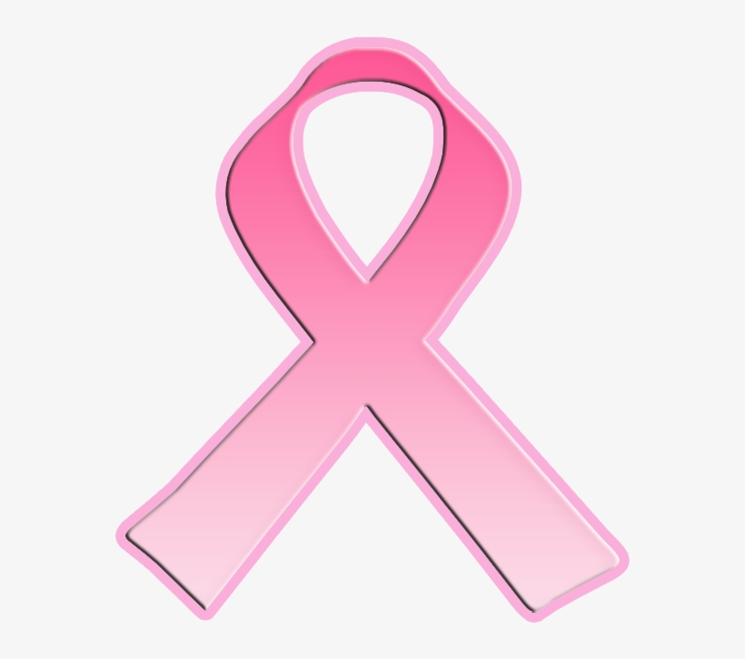 Laço Rosa - Molde Laço Outubro Rosa Eva, transparent png download