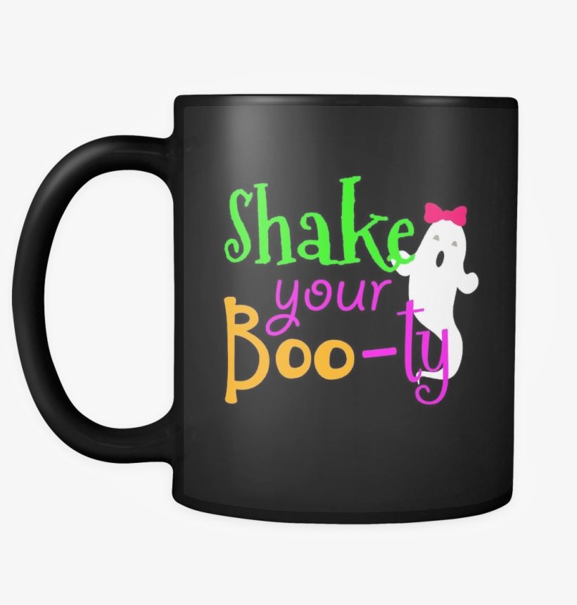 Halloween Shake Your Boo Ty Funny Ghost Girl Mugs - Parede I Love You, transparent png download