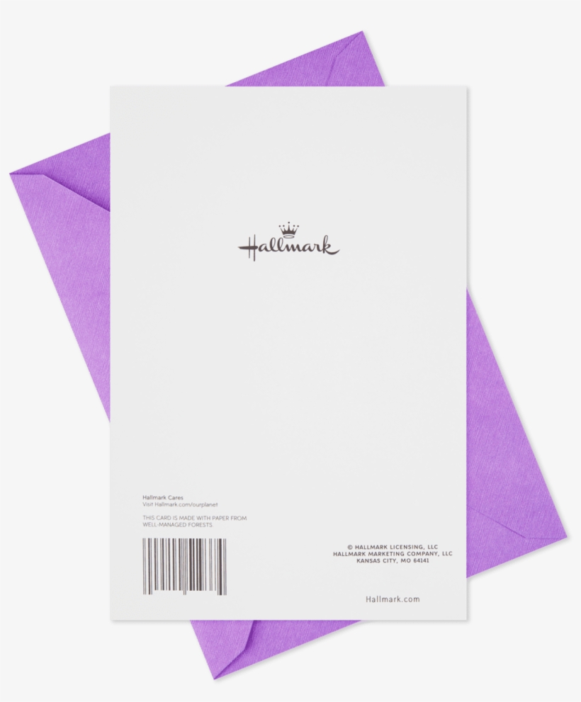 Floral Spray With Bird And Banner Mother's Day Card - Greeting Card, transparent png download