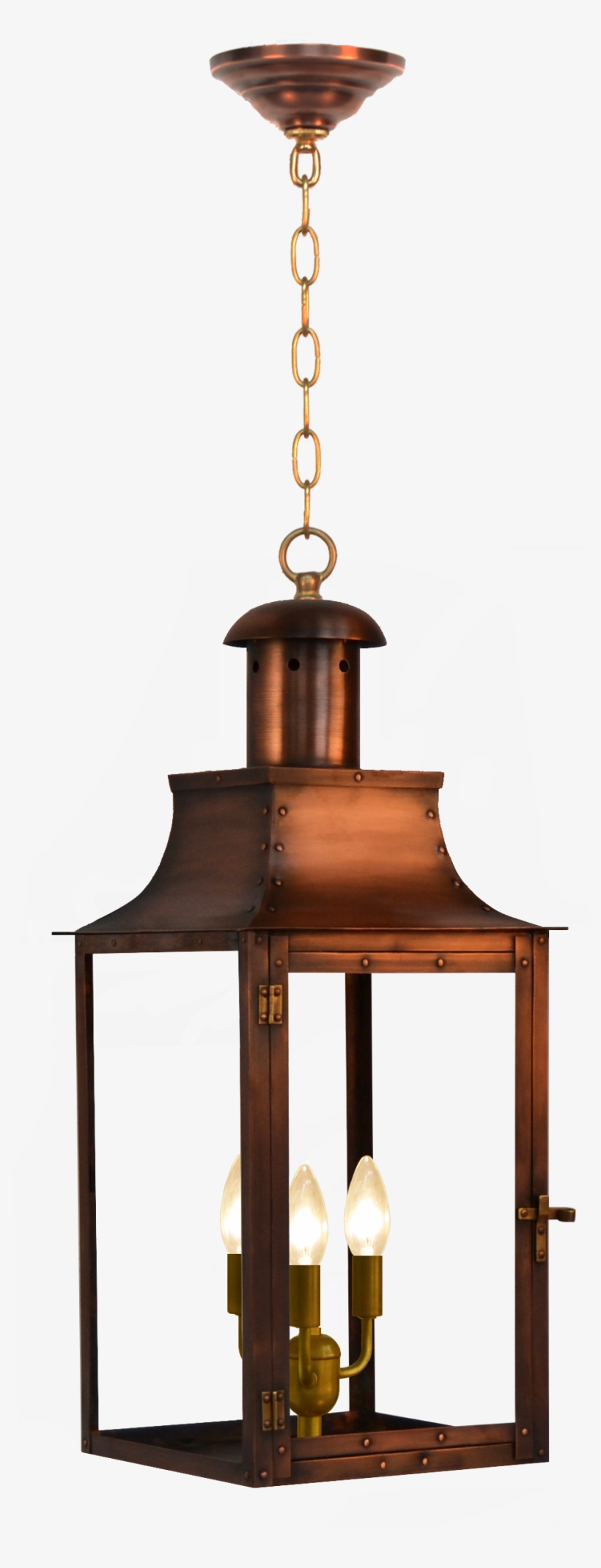 Somerset Electric Lantern On Hanging Chain - Somerset 23 Electric Lantern, transparent png download