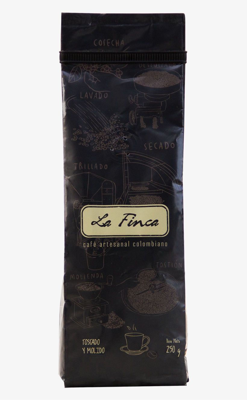 Bolsa Café En Grano La Finca - Cafe La Finca, transparent png download