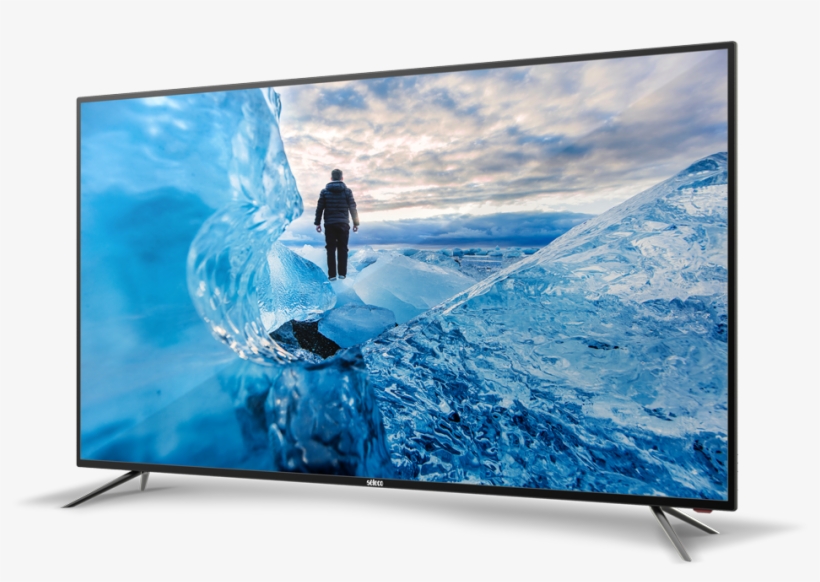 La Prima Smart Tv Sèleco - Alone Man In Iceland, transparent png download