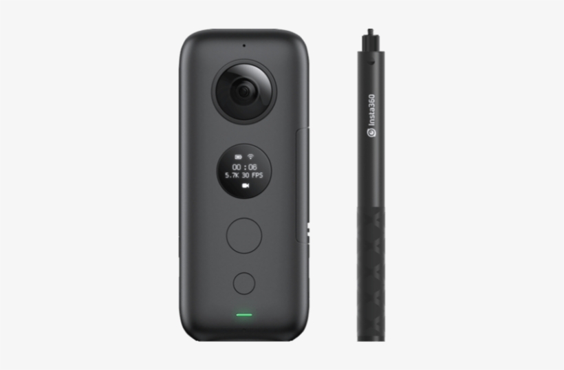 Insta360 One X - Insta360 One X Selfie Stick, transparent png download