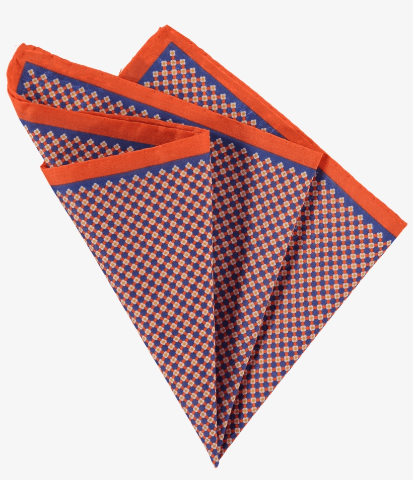 Cotton Pocket Square Geometric Red - Patterned Silk Pocket Squares, transparent png download