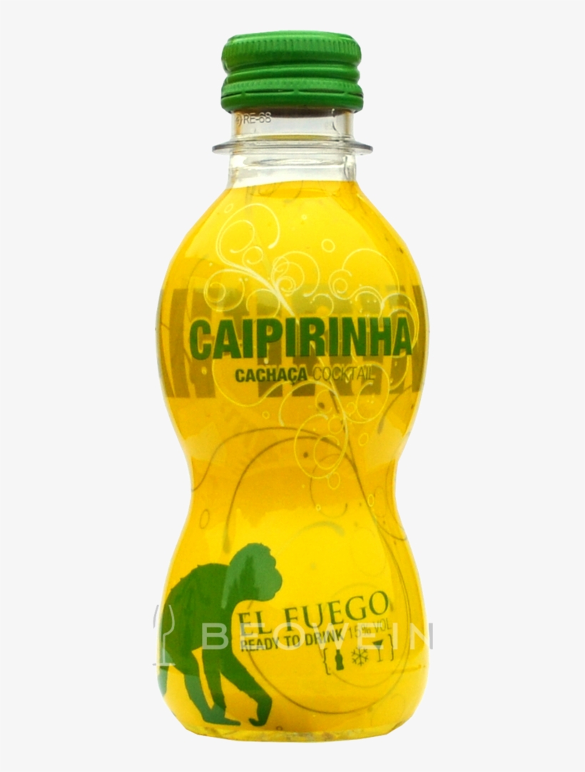 El Fuego Cocktail Caipirinha 0,2 L - Plastic Bottle, transparent png download